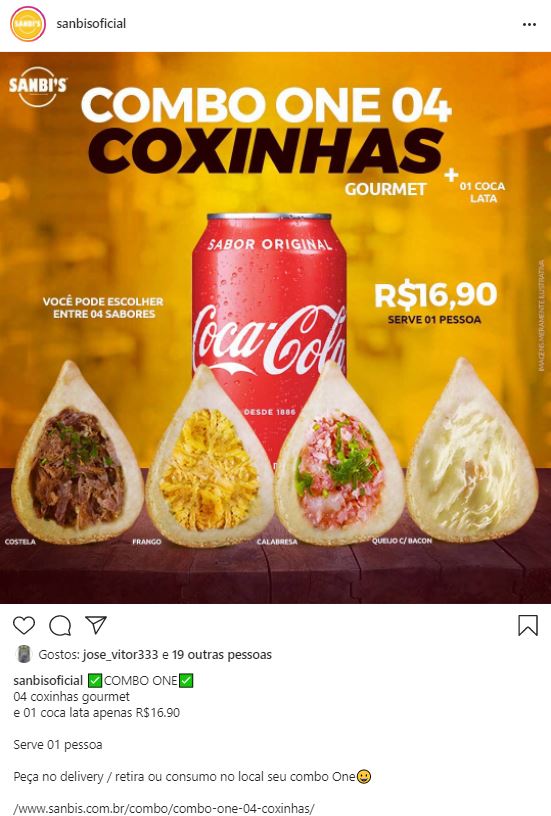 Promoção de Combo