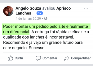 melhor site e aplicativo para lanchonete