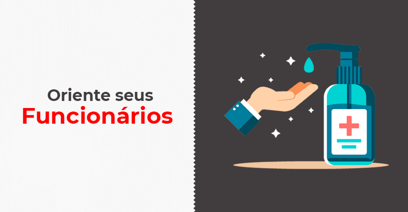 orientar funcionários delivery