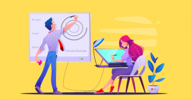 diferenciar delivery com circulo dourado