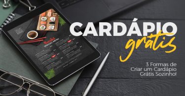 Criar cardápio gratis