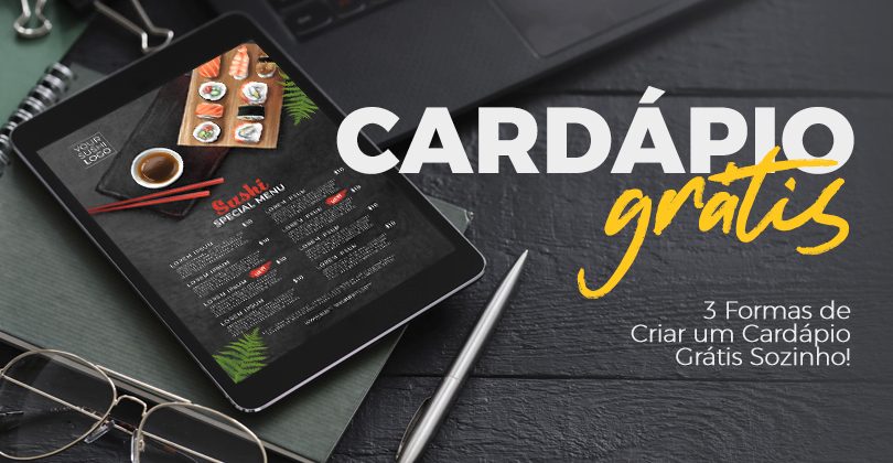 Criar cardápio gratis