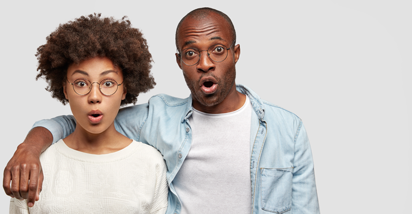 Dia dos Namorados: Casal negro surpreso com a ousadia da sua promoção