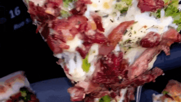 borda recheada pizza